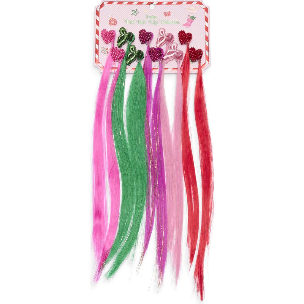 Capelli New York Faux Hair Clip-Ins in Pink Combo  product
