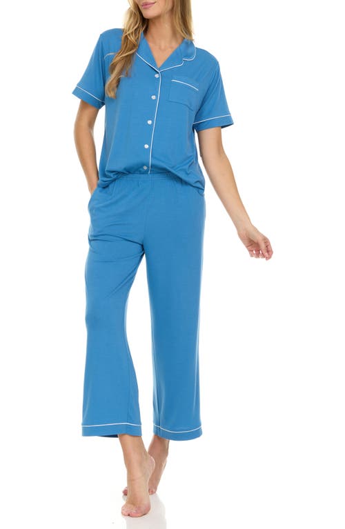Flora By Flora Nikrooz Annie Matching Pajama Set In Azure