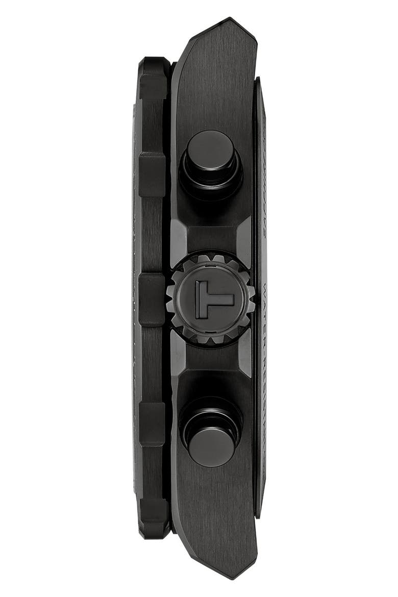 Supersport Chronograph Bracelet Watch, 45mm, Alternate, color, BLACK