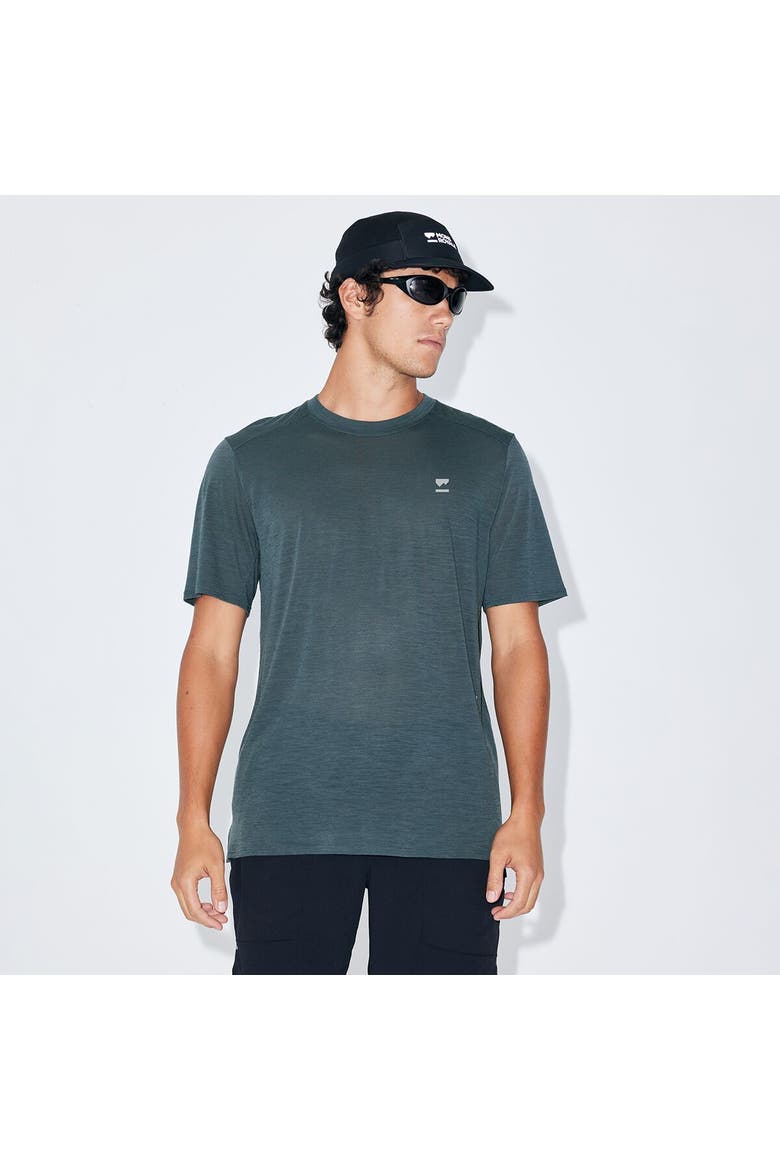 Aero Ultralight Merino T-Shirt - Men's, Alternate, color, Dark Cypress