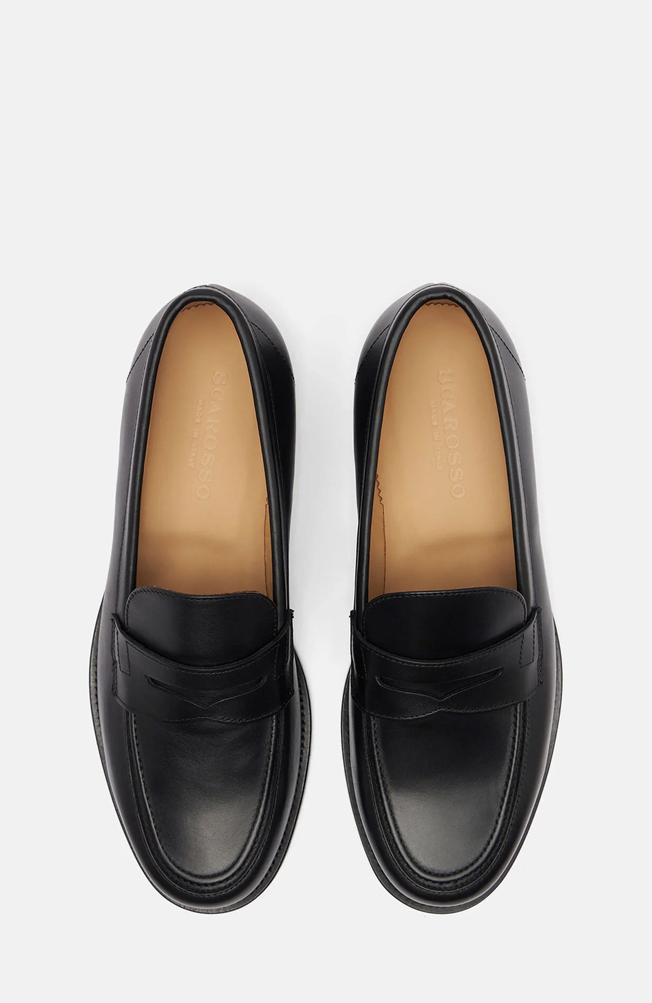 Austin Loafers, Alternate, color, Black - Calf