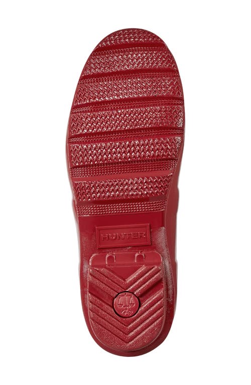 HUNTER HUNTER REFINED TALL GLOSS WATERPROOF RAIN BOOT