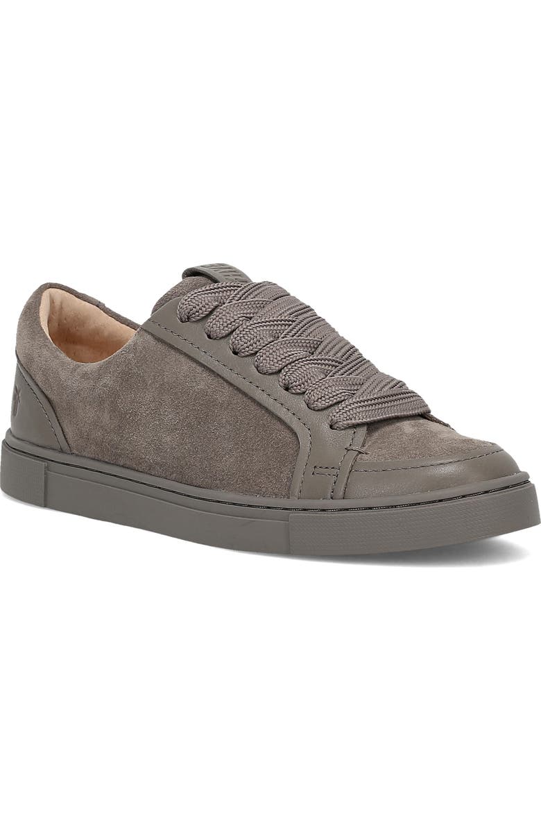 Frye Ivy Low Top Sneaker, Main, color, Steel