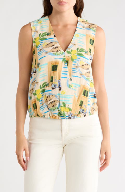 Faux Wrap Top