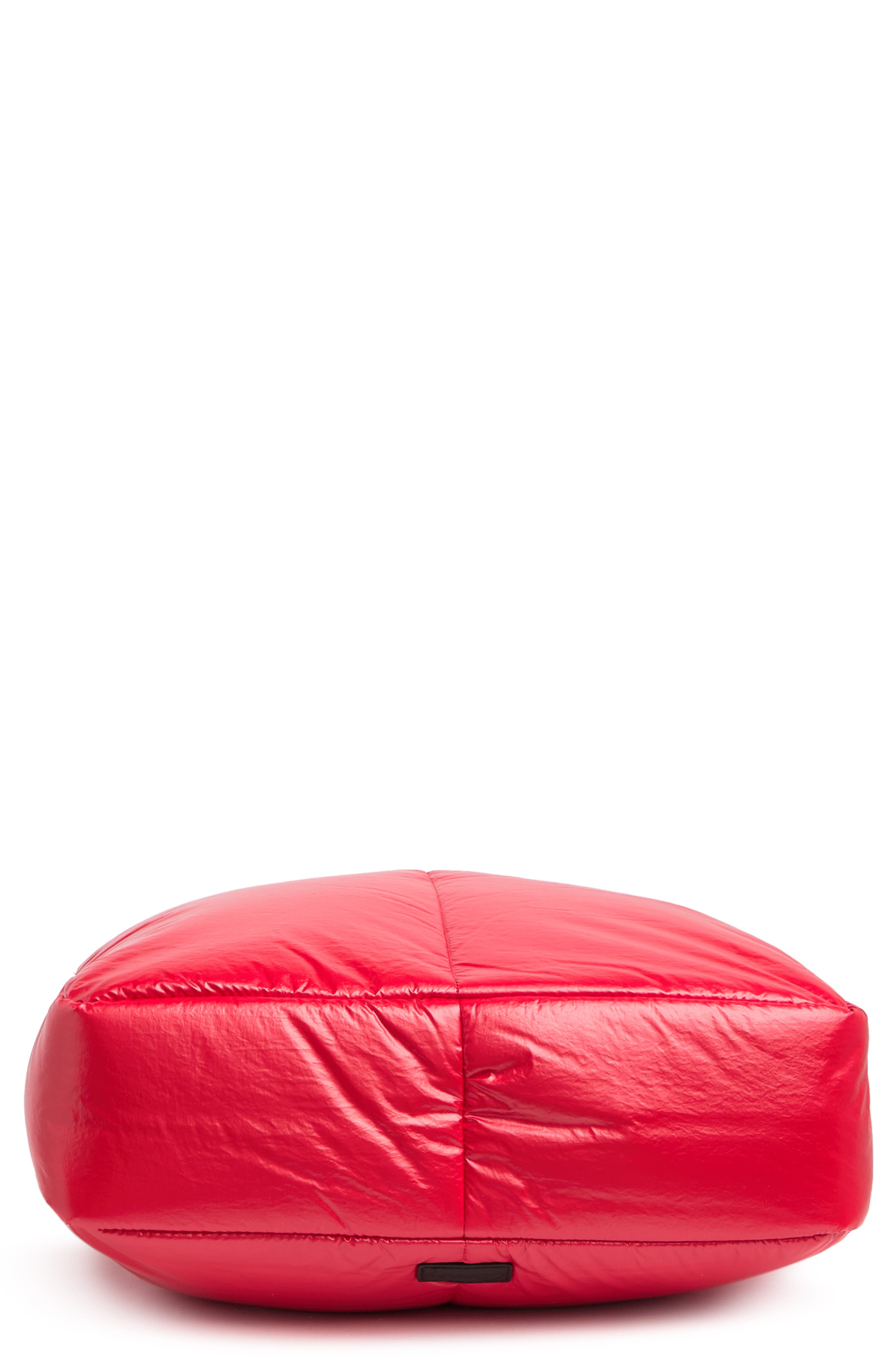Circus by Sam Edelman Gwen Quilted Puffer Tote Bag, Alternate, color, FIREY RED