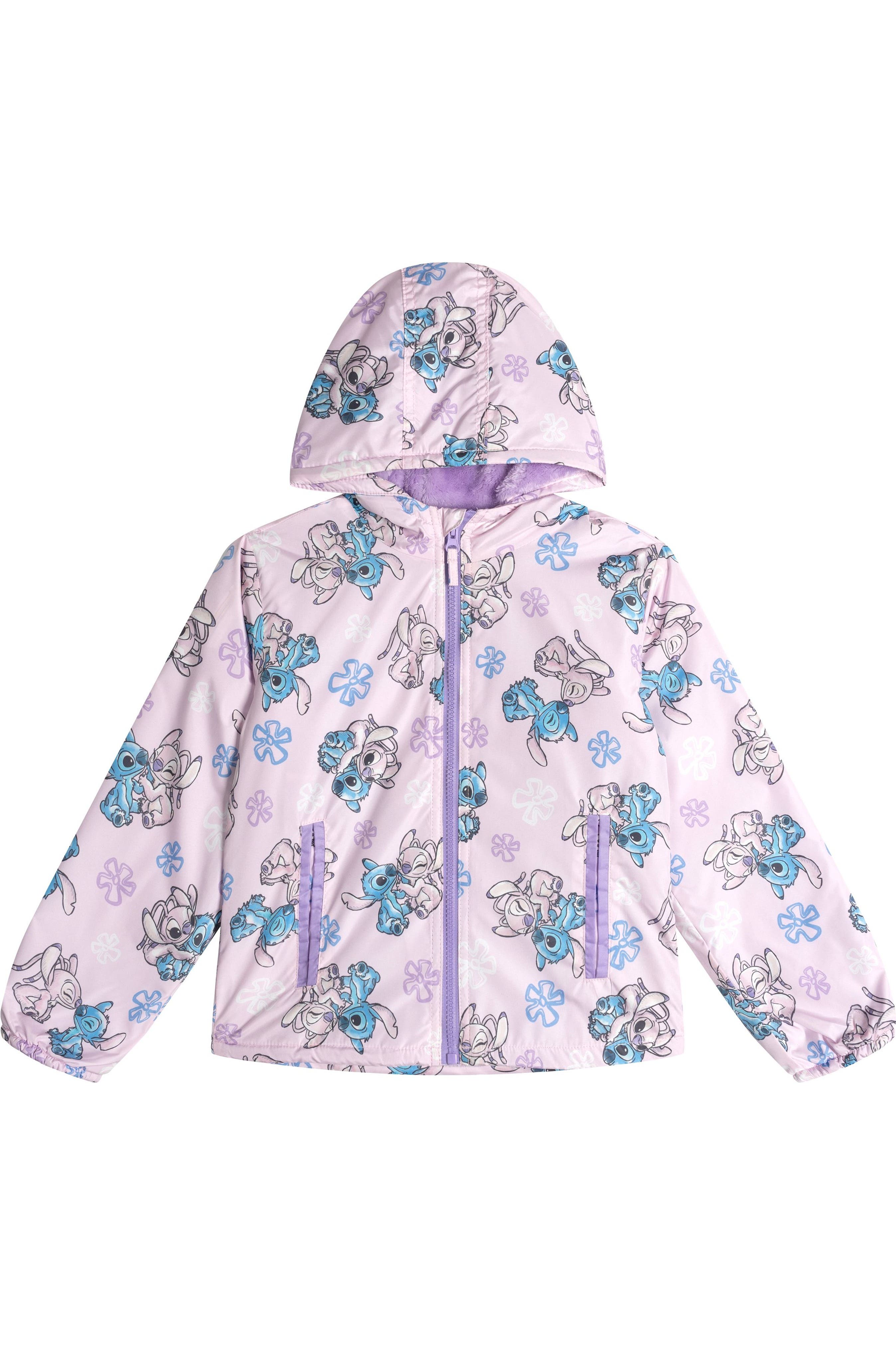 selected Pink Stitch and Angel