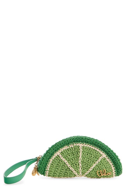 Tropicus Crocheted Wristlet