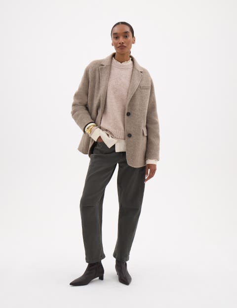 Pure Wool Double Faced Blazer