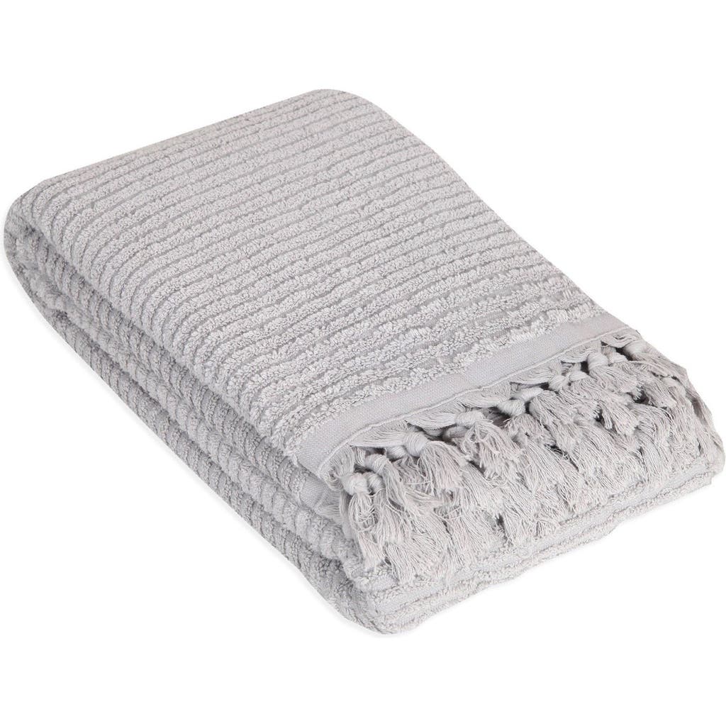 Olive And Linen Olive & Linen Ribbed Loom Terry Bath Towel