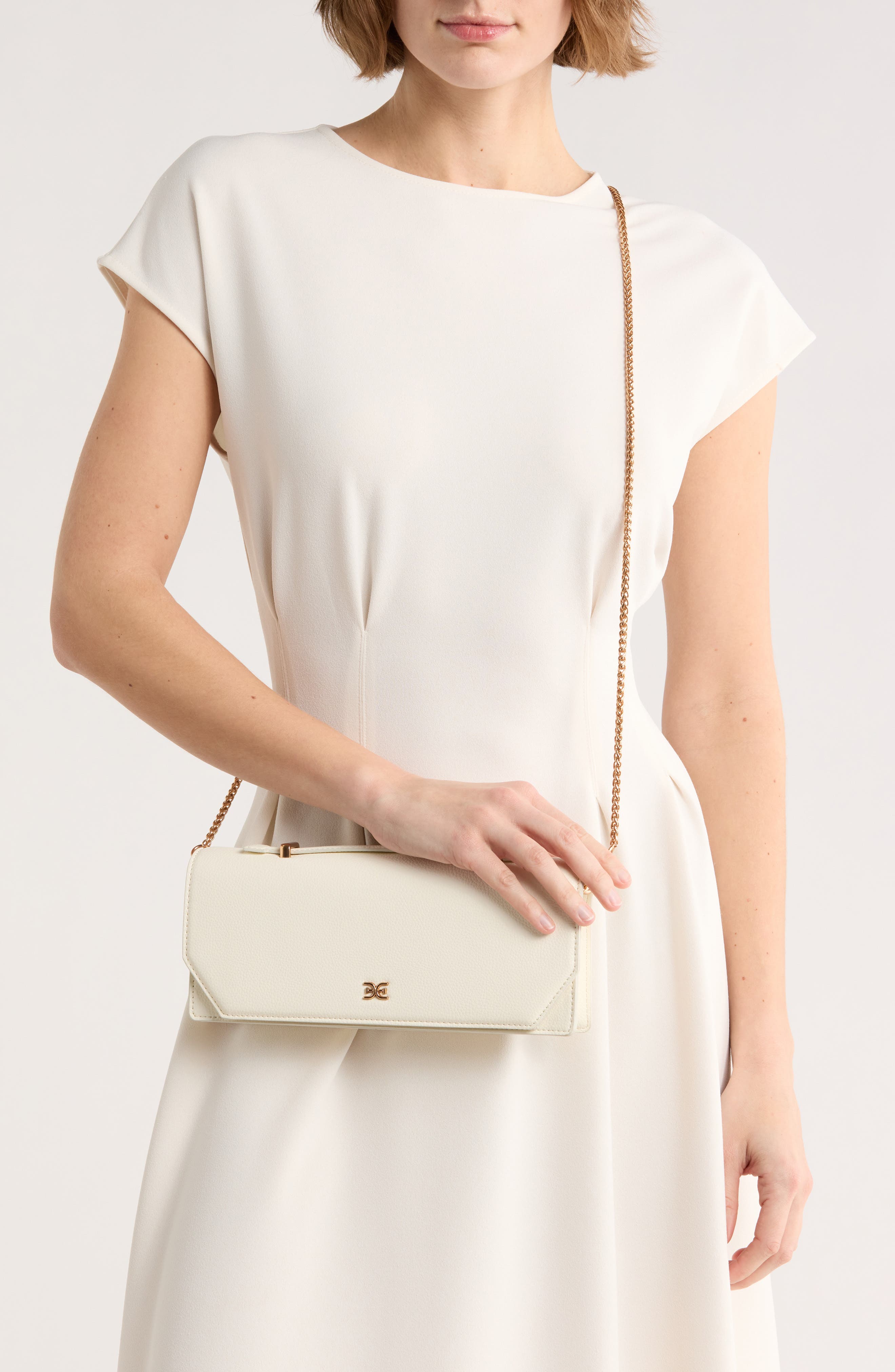 Corrie Clutch, Alternate, color, MILKY WHITE