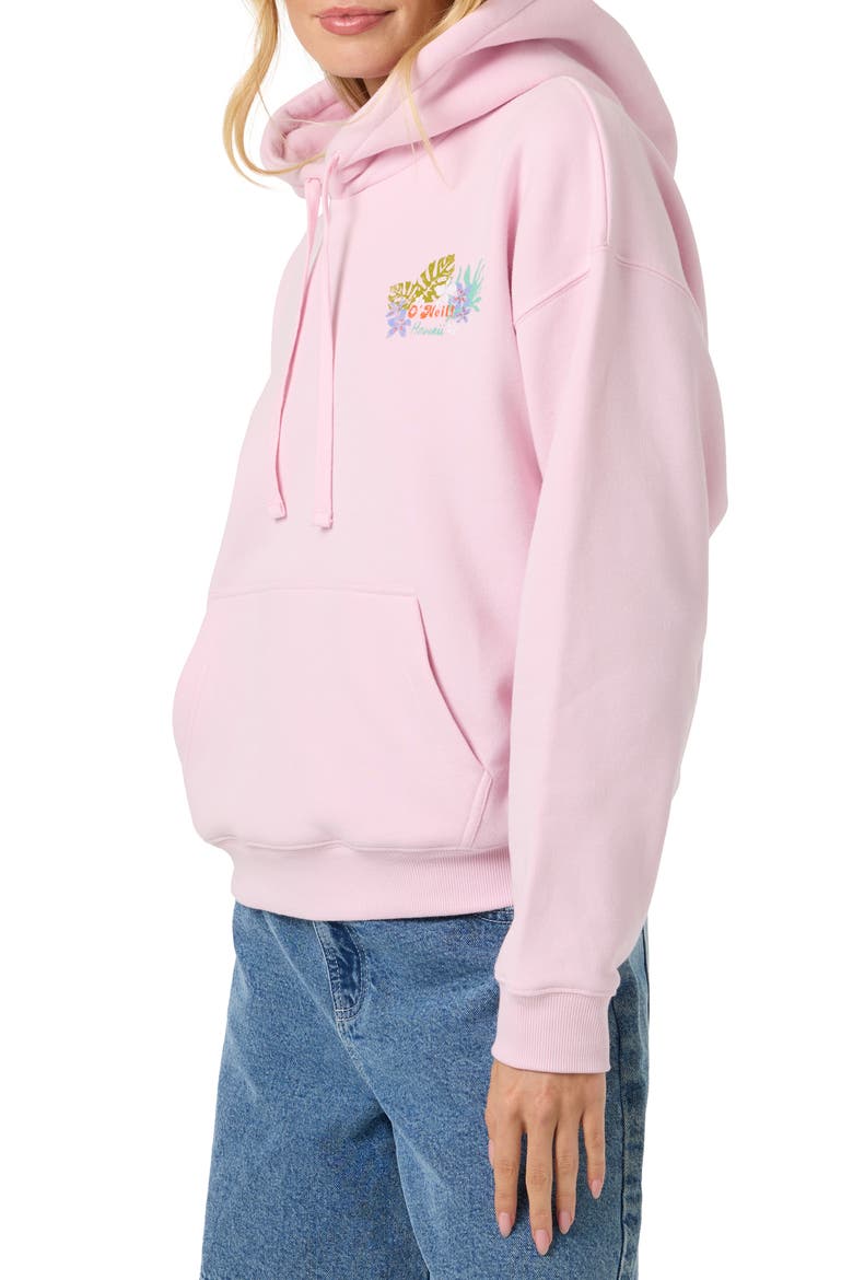 Botany Hawaii Graphic Hoodie, Alternate, color, PINK