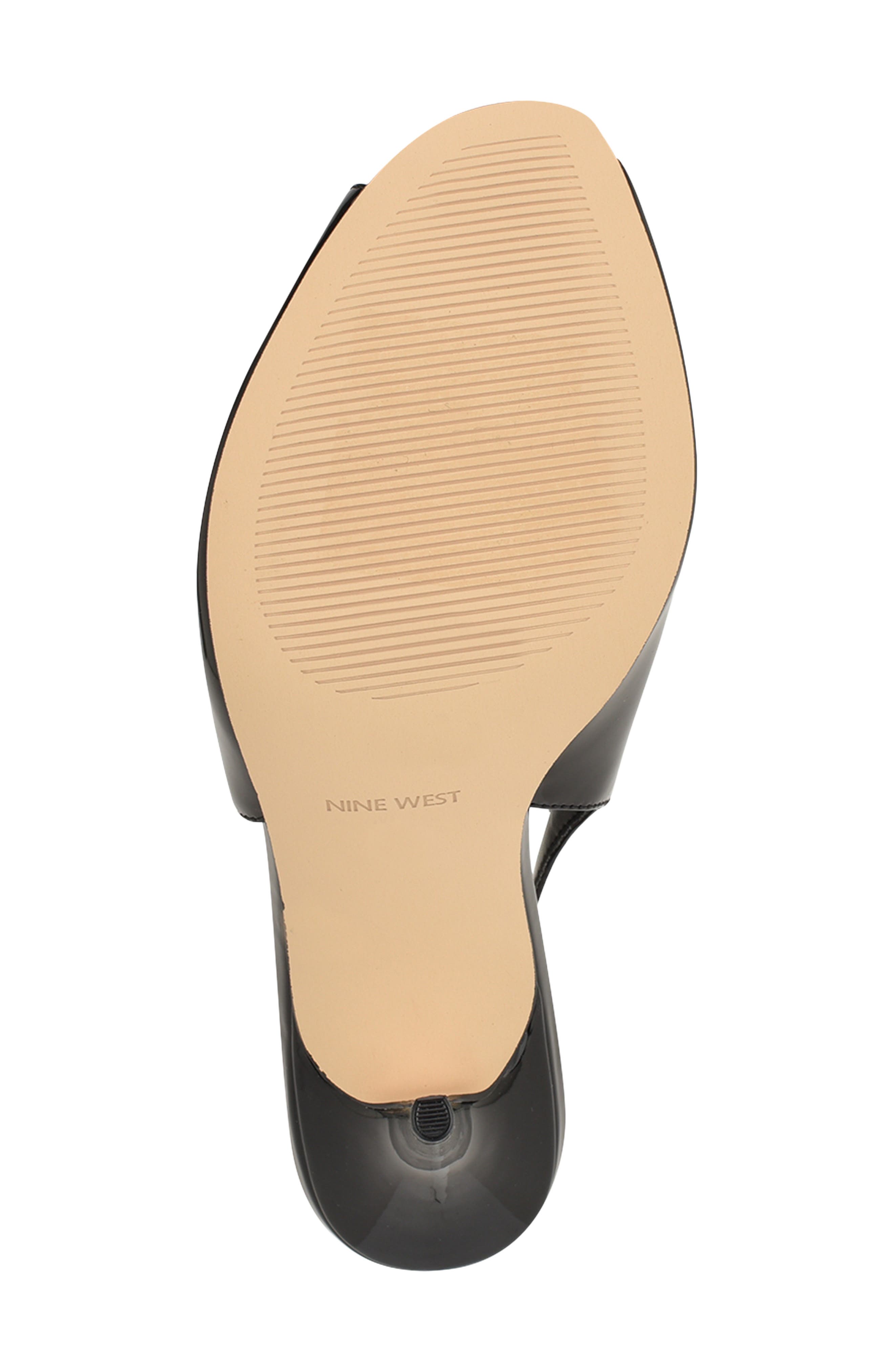 Nine West Pretta Slingback Peep Toe Pump, Alternate, color, Black