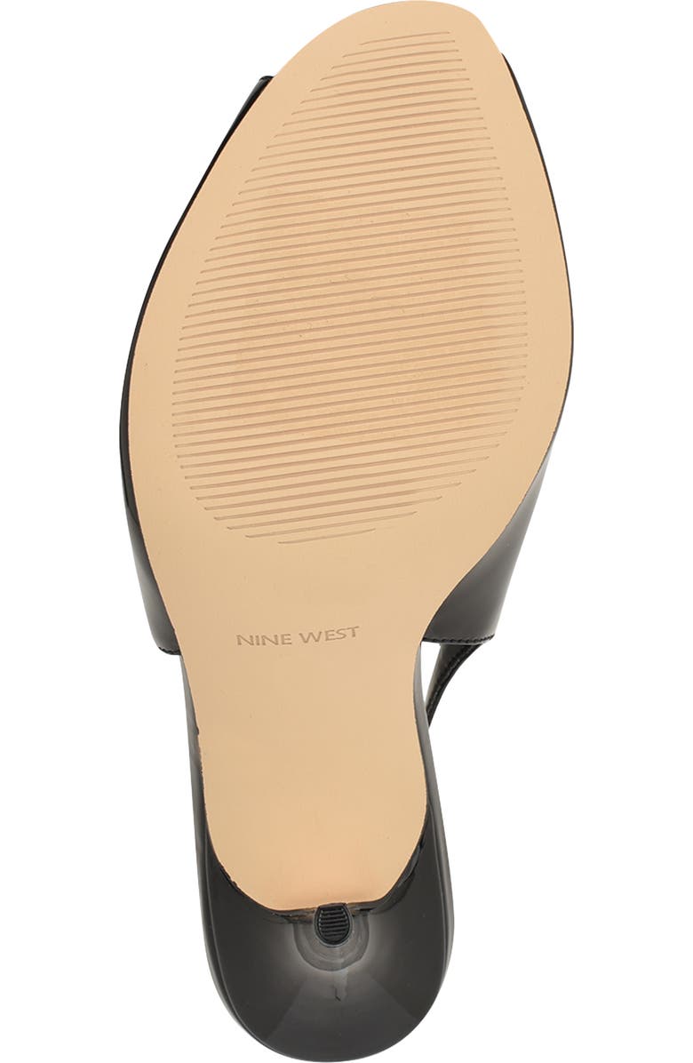 Nine West Pretta Slingback Peep Toe Pump, Alternate, color, Black