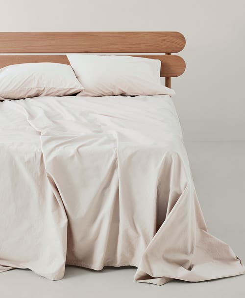 Pact Organic Cool-air Percale Sheet Set In Neutral