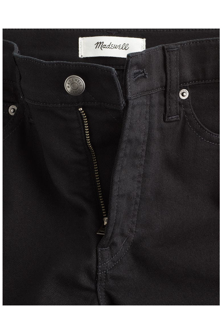 The Straight Super Stretch Denim Jeans, Alternate, color, BLACK RINSE WASH
