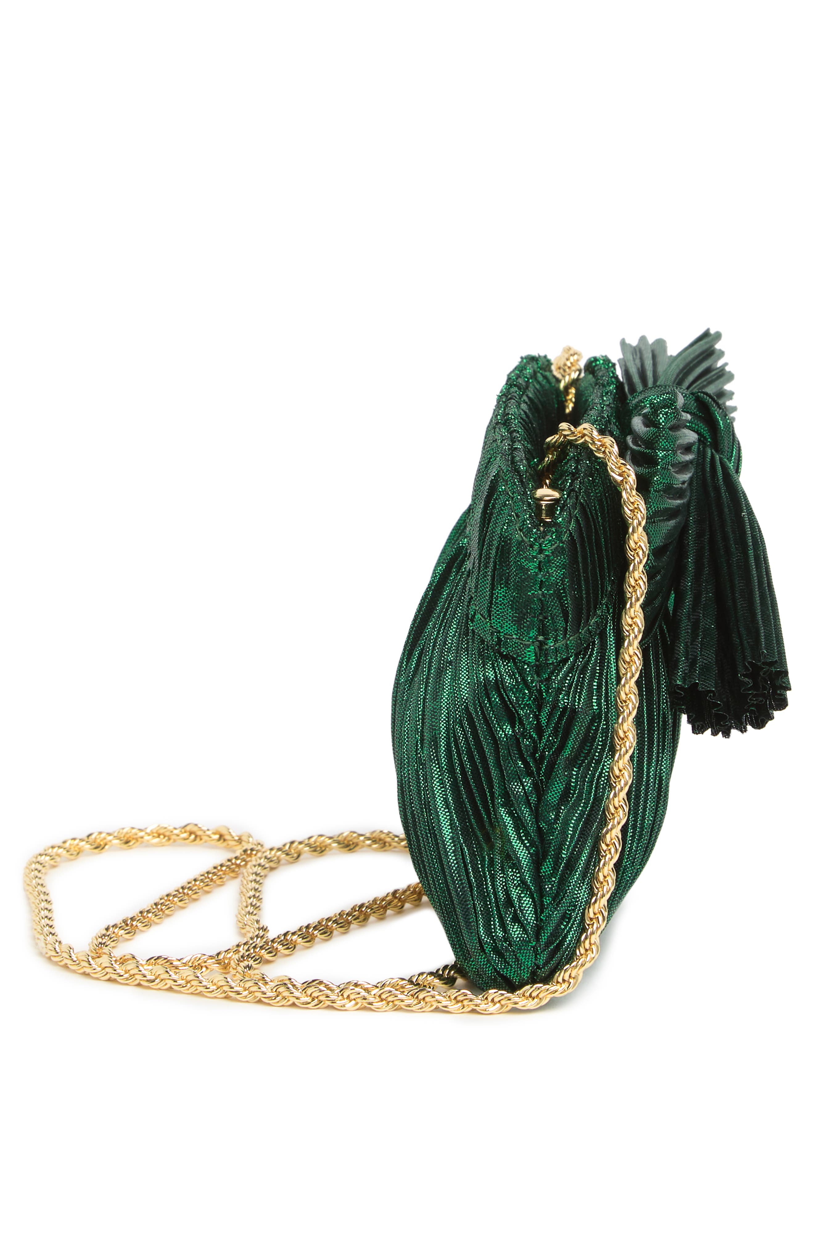 Loeffler Randall Rochelle Bow Clutch, Alternate, color, 