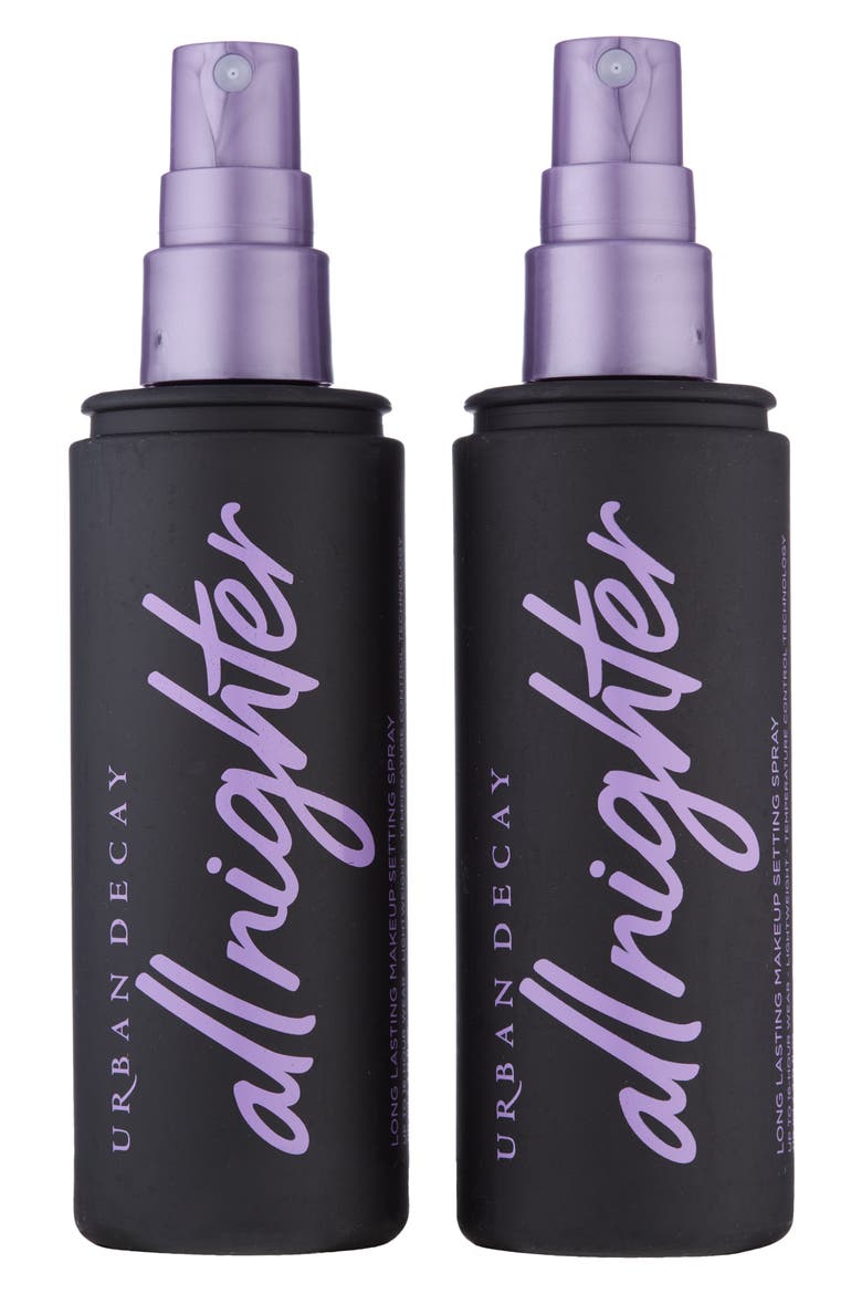 More for Me All Nighter Setting Spray Duo USD $66 Value, Main, color, NO COLOR