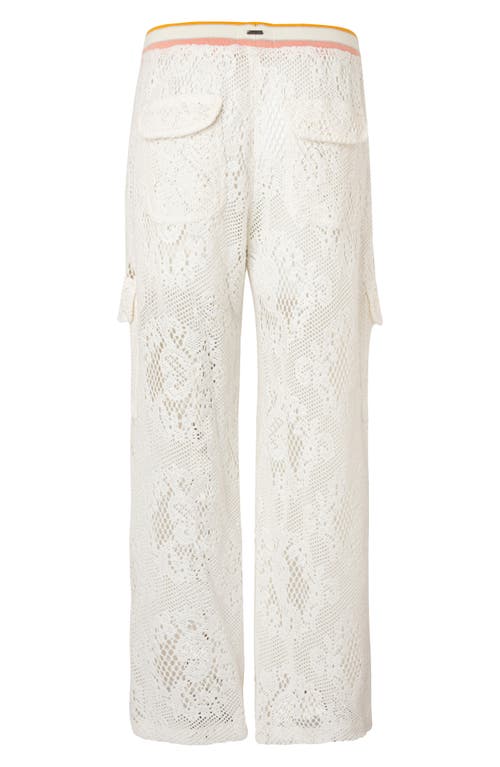 MAAJI MAAJI FLOWERY GINEVRA OPEN KNIT COVER-UP PANTS 