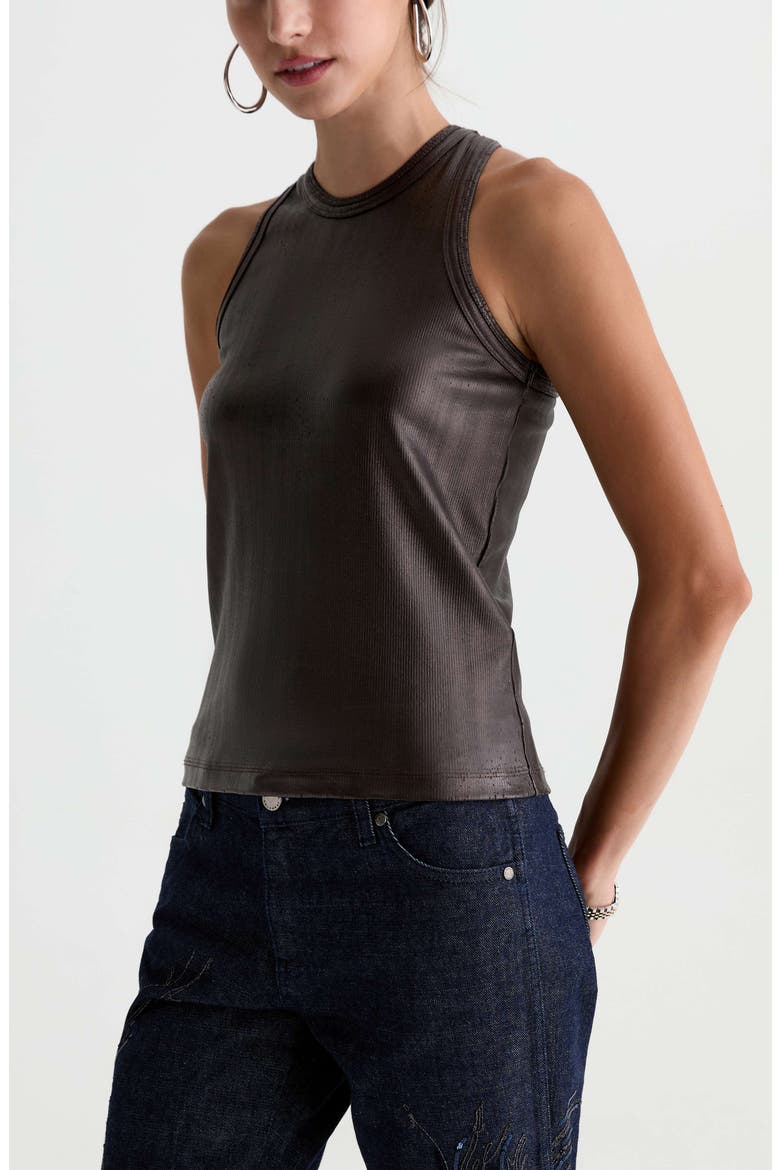 Michelle Racerback Tank, Alternate, color, LIGHT BURNT UMBER