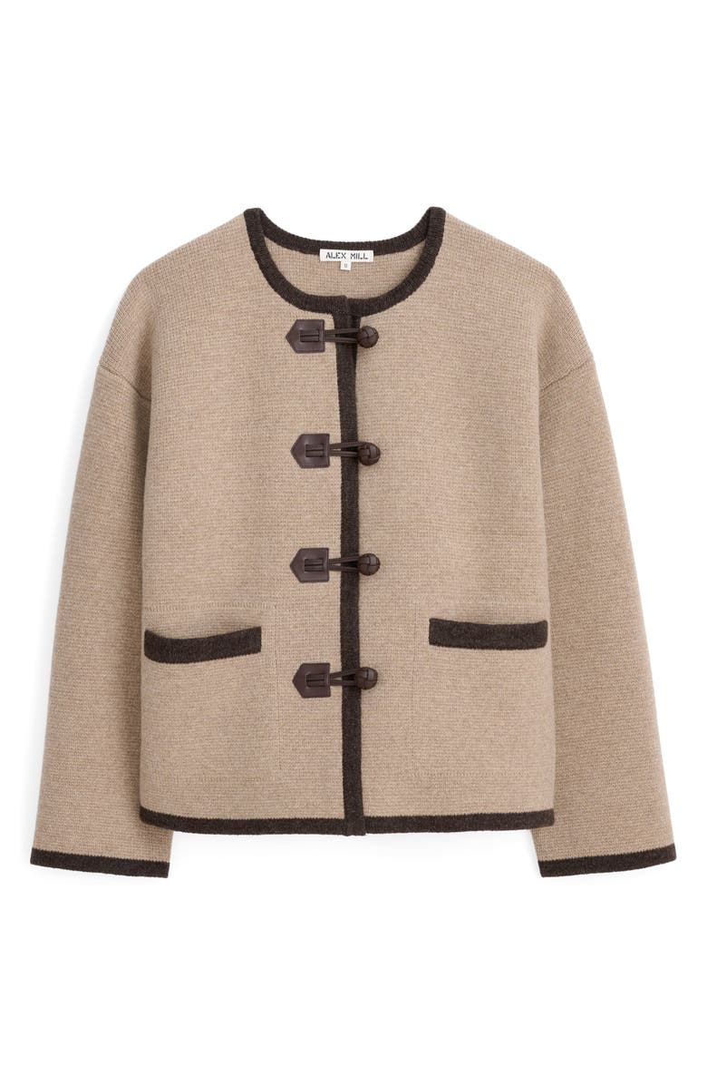 Alex Mill Aubree Merino Wool Sweater Coat, Alternate, color, 