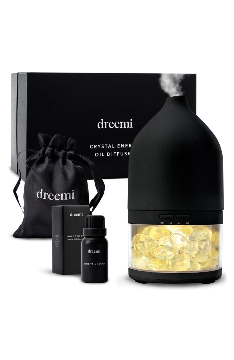 PURE DAILY CARE Dreemi Crystal Energy Oil Diffuser Set, Main, color, 