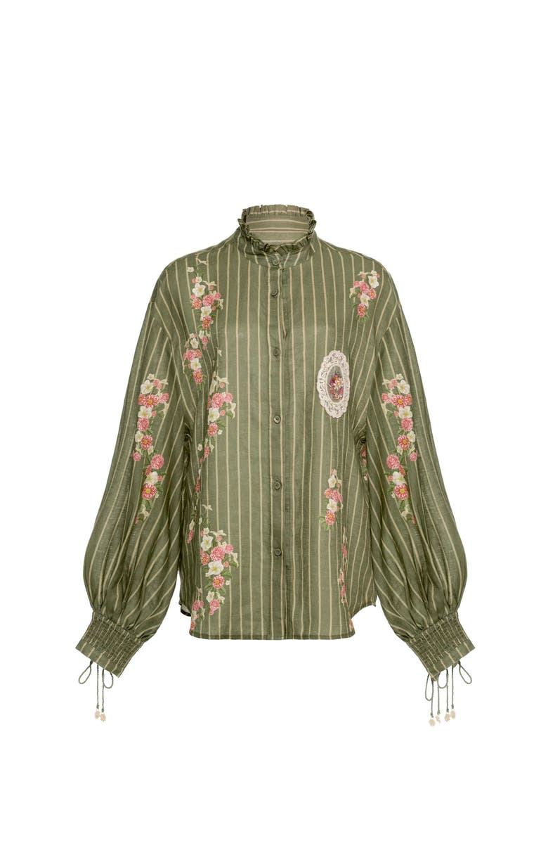 Agua by Agua Bendita Abadia Paraiso Shirt, Main, color, Multicolor