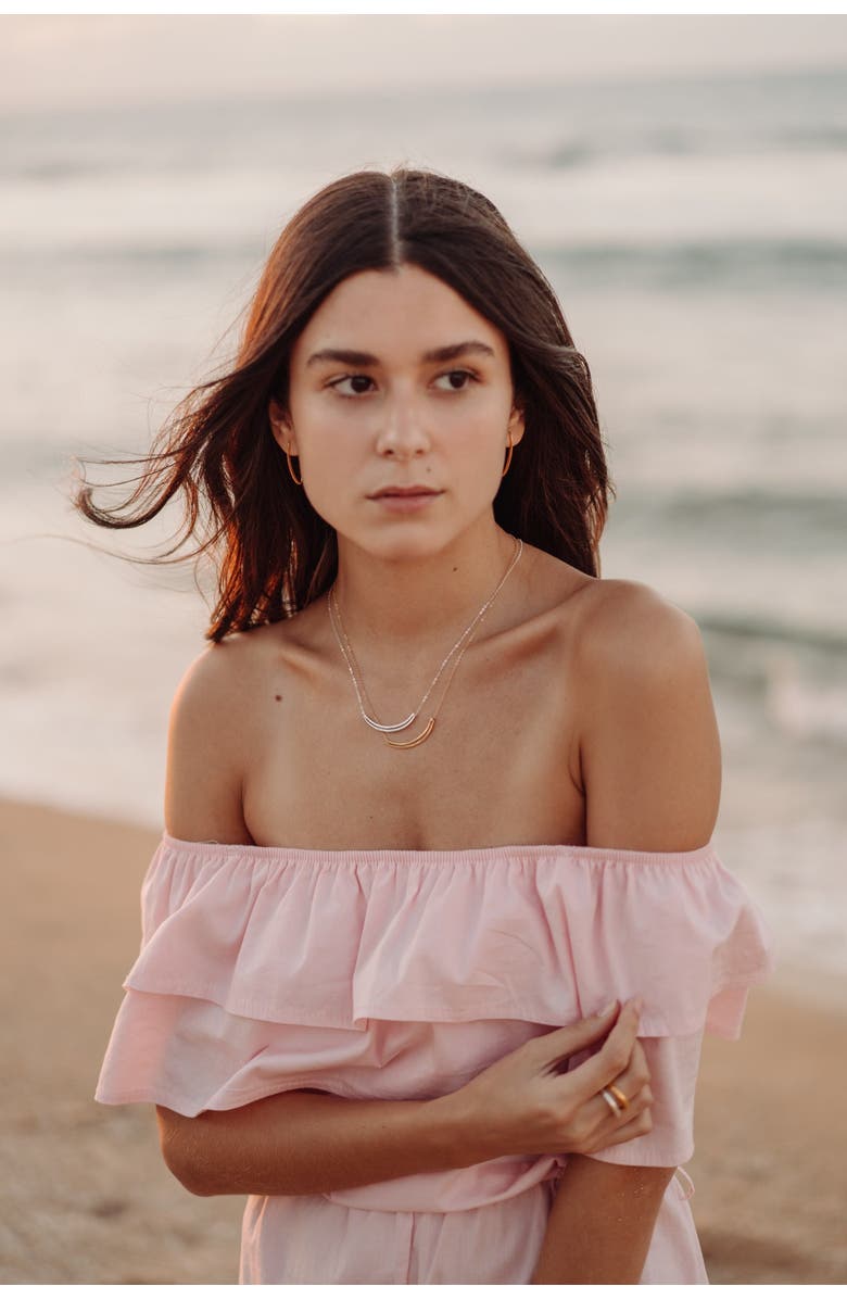 MUNS Beso Earrings, Alternate, color, Gold Vermeil