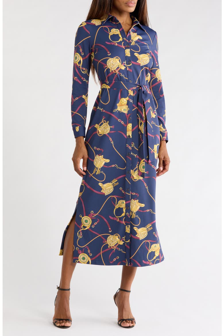 Amory Maxi Dress, Main, color, NAVY/ PLUM
