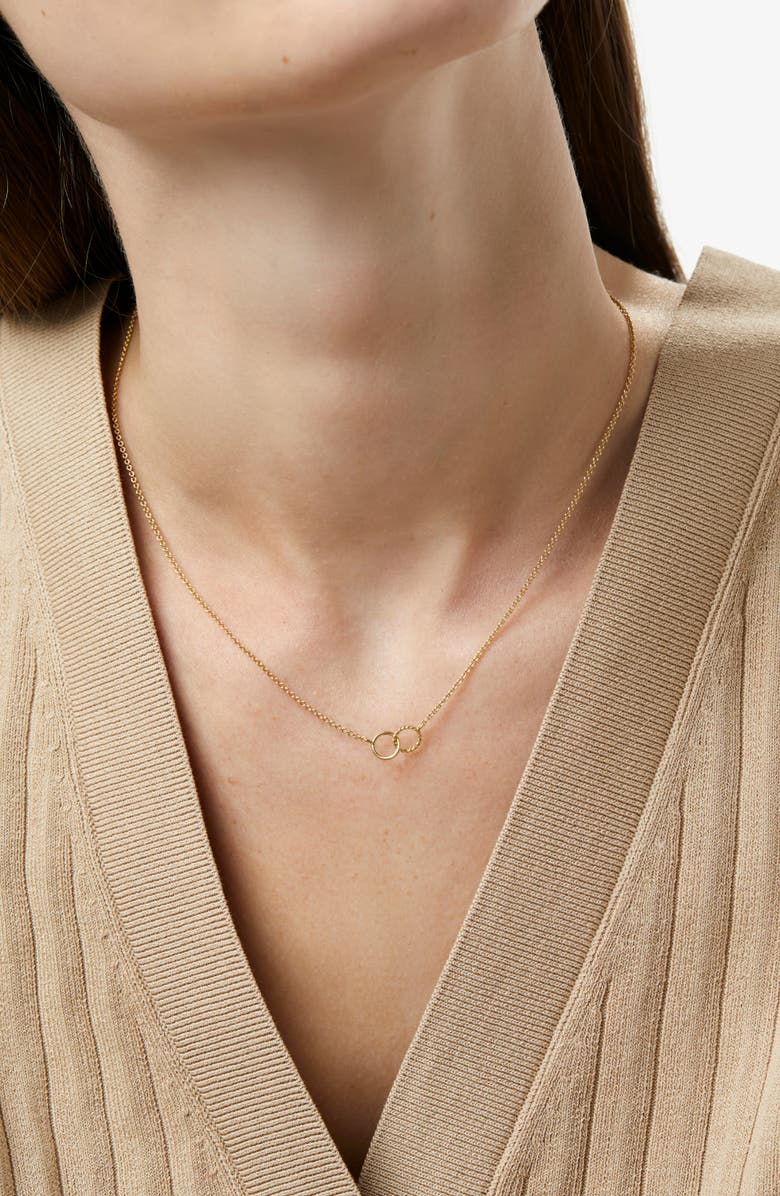 Ana Luisa Interlocking Circles Necklace - Sam, Alternate, color,