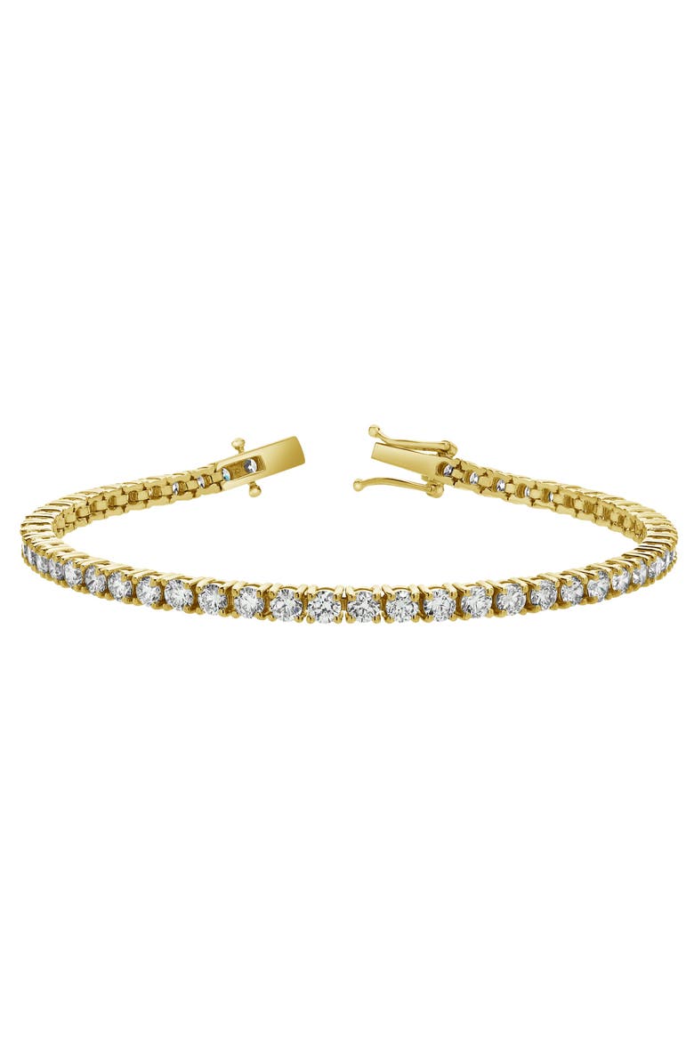 LuvMyJewelry LMJ 10K Yellow Gold Unisex Diamond Tennis Bracelets - 8.4 Carats, Main, color, 10K Yellow Gold