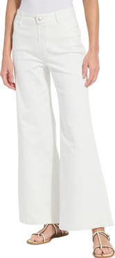 Lysse Iris Flat Front Wide Leg Jeans
