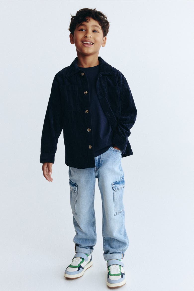 Relaxed Tapered Fit Jeans, Alternate, color, Denim blue