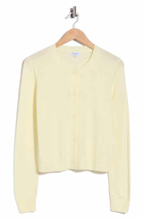 Eris Button Front Crop Cardigan
