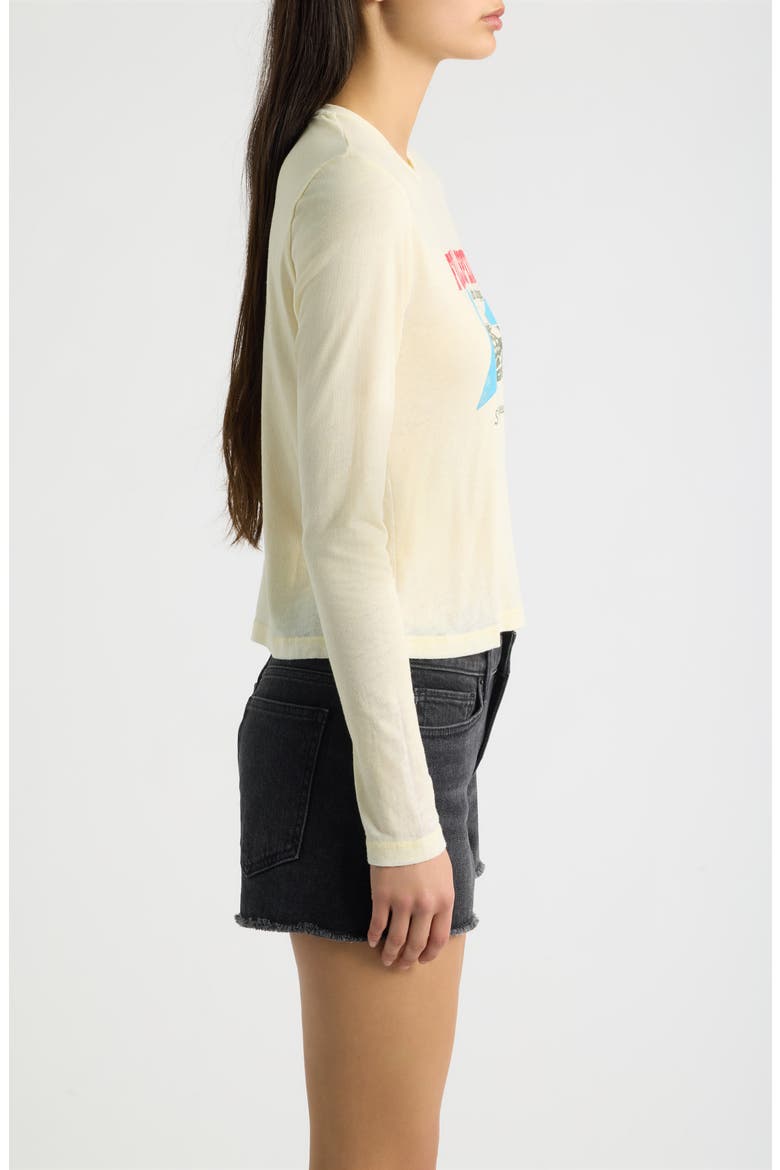 Full Speed Auto Supply Graphic Burnout Tee, Alternate, color, SHEER YELLOW