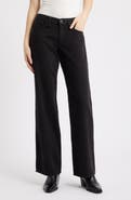 rag & bone Cam Featherweight Low Rise Relaxed Straight Leg Jeans