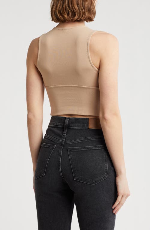 Love By Design Jade Deep V-neck Crop Top