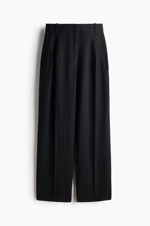 Tailored Linen Trousers