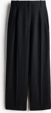 H&M Tailored Linen Trousers