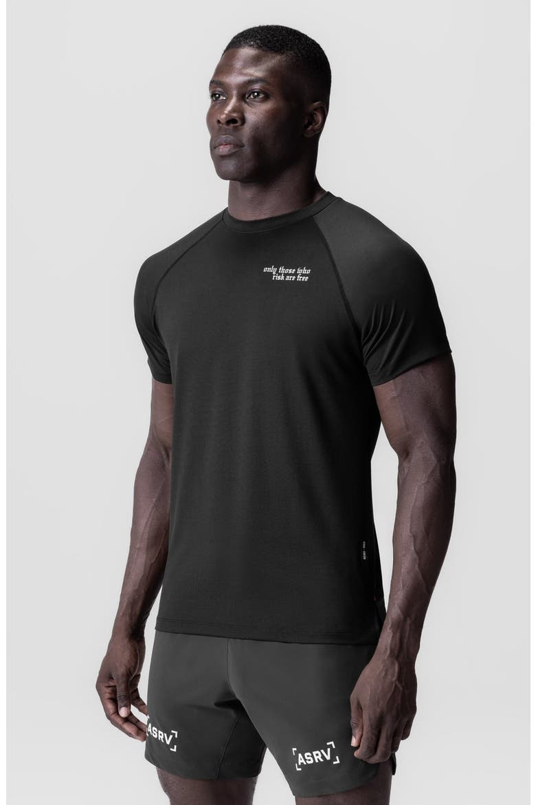 3D Lite 2.0 Lycra Brush Wings Fitted Tee, Main, color, Black