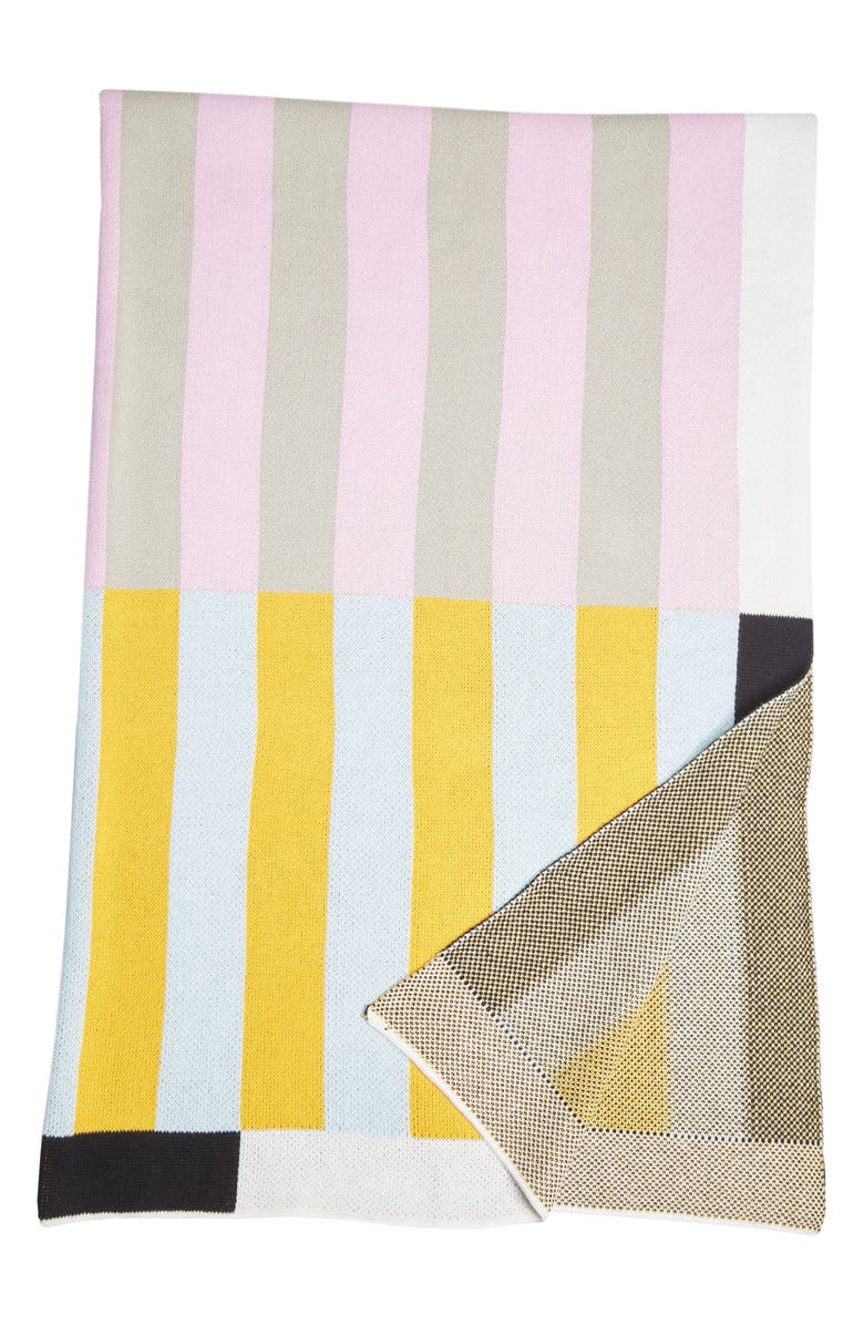 Dusen Dusen Stripe Throw Blanket, Main, color,