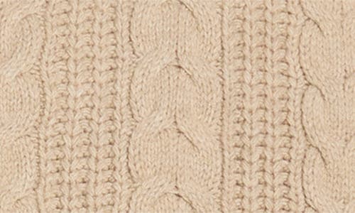 Marine Layer Alba Cable Cotton Blend Puffer Jacket In Brown