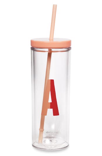 Kate Spade New York Initial Straw Tumbler