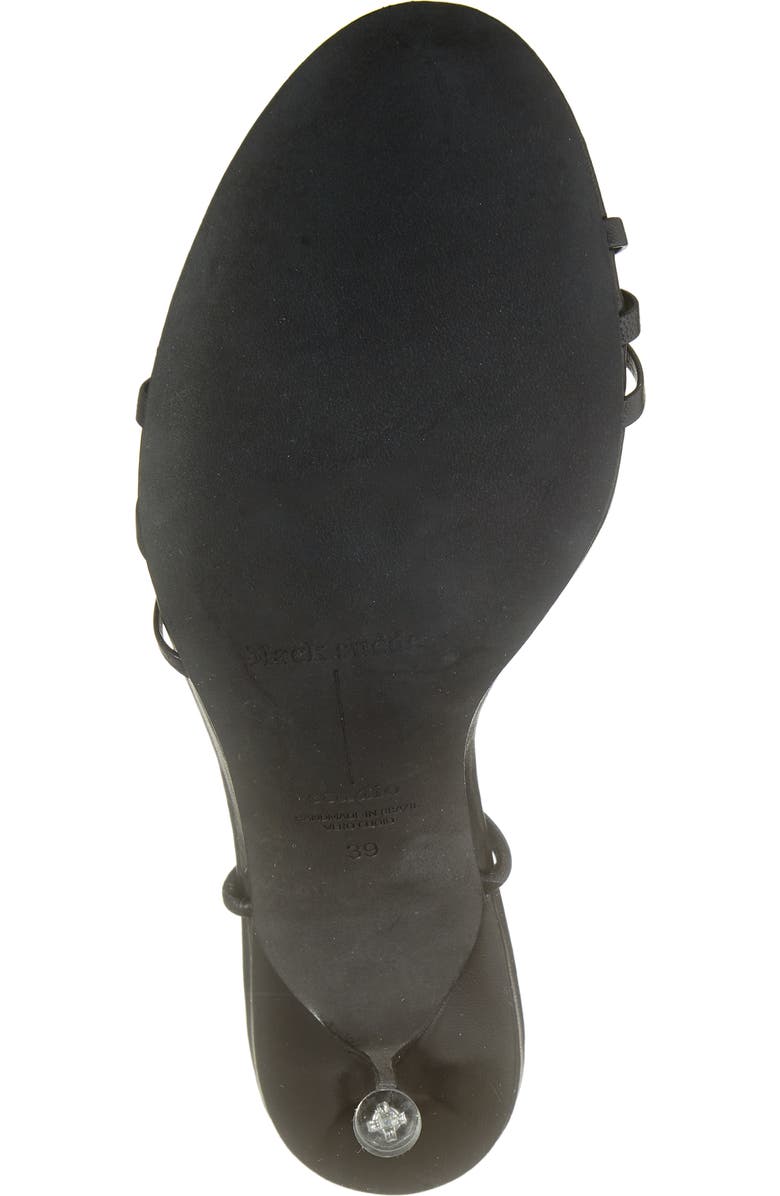 BLACK SUEDE STUDIO Leandra Strappy Sandal, Alternate, color,