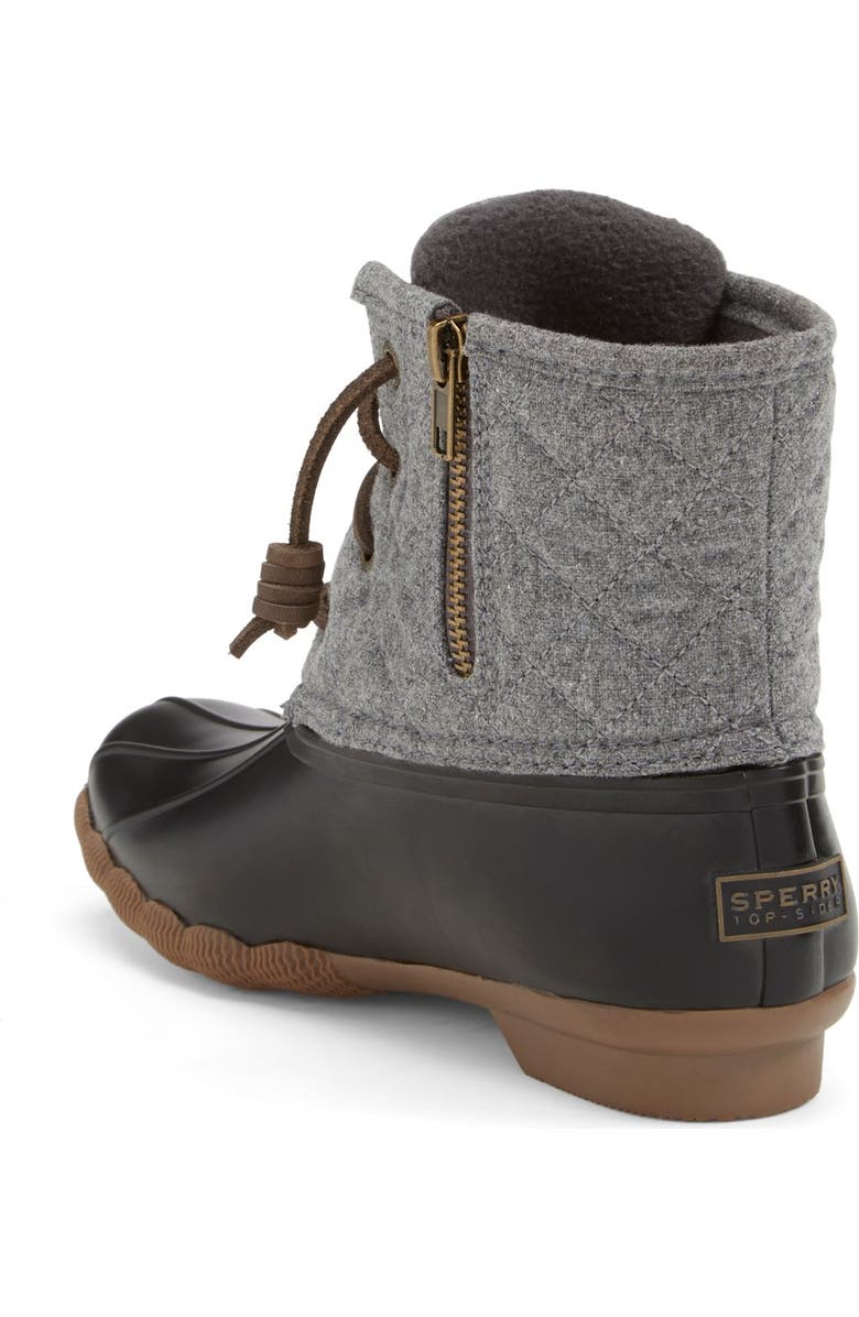 SPERRY TOP-SIDER<sup>®</sup> Sperry 'Saltwater' Waterproof Rain Boot, Alternate, color,