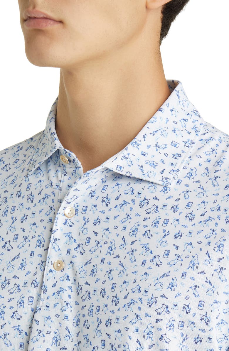Peter Millar Rodeo Performance Polo Shirt, Alternate, color, 