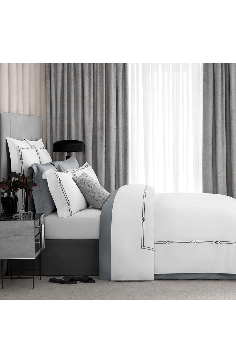 Togas Sigman Duvet Cover, Alternate, color, White