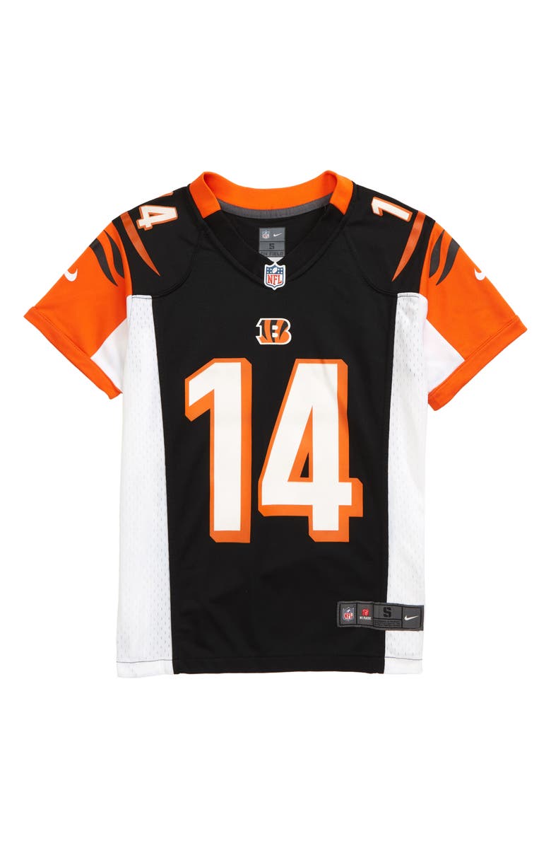 Nike NFL Logo Cincinnati Bengals Andy Dalton Jersey, Main, color, 