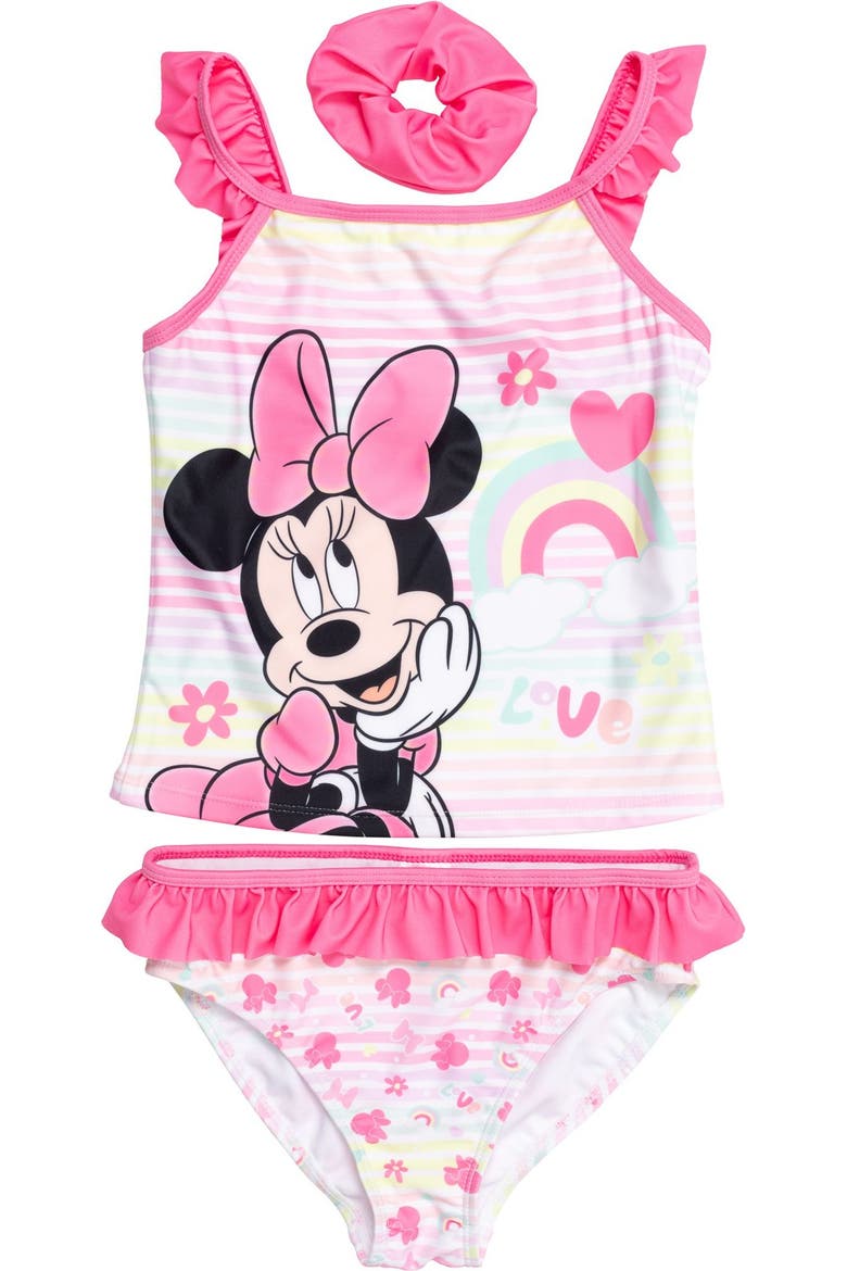 Minnie Mouse Swimwear Tankini and Bikini Bottom Set, Main, color, Minnie Mouse Pink