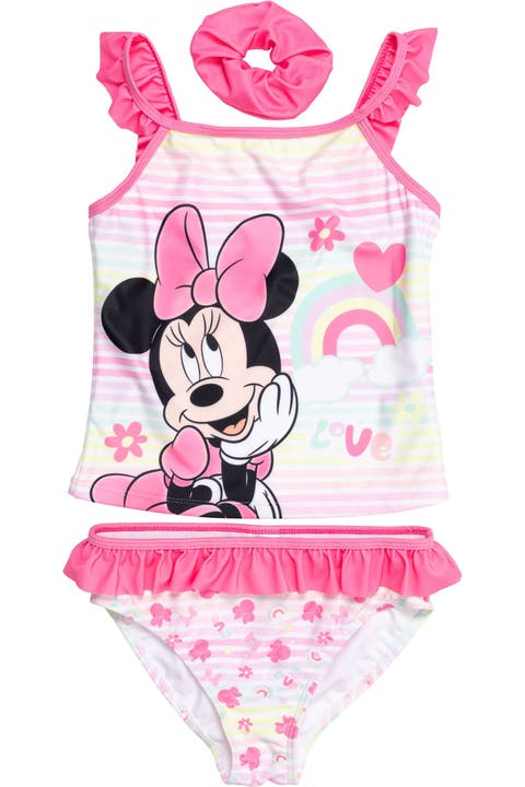 Minnie Mouse Swimwear Tankini and Bikini Bottom Set