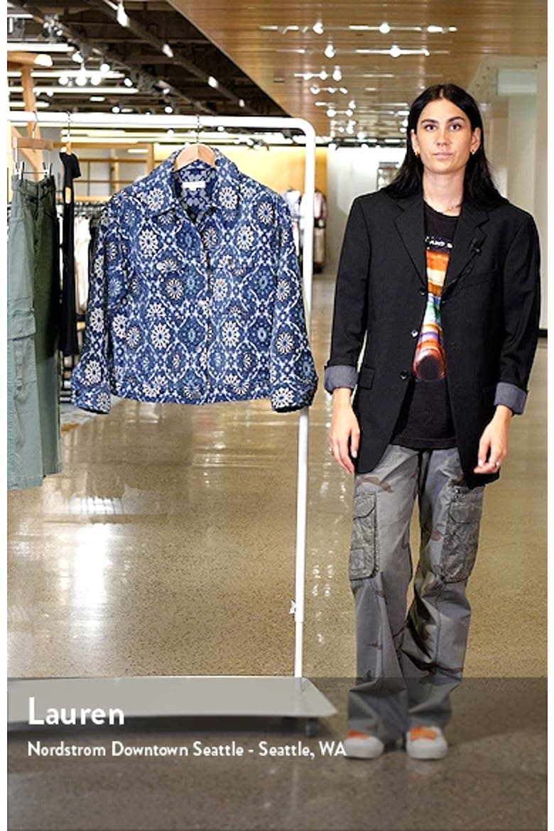 Tapestry Jacquard Trucker Jacket video